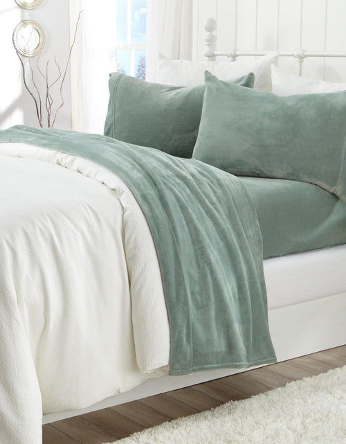 Load image into Gallery viewer, Solid Plush Sheet - Velvet Luxe Collection

