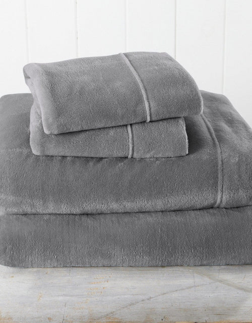 Load image into Gallery viewer, Solid Plush Sheet - Velvet Luxe Collection
