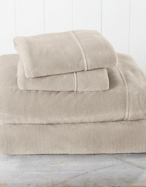 Load image into Gallery viewer, Solid Plush Sheet - Velvet Luxe Collection
