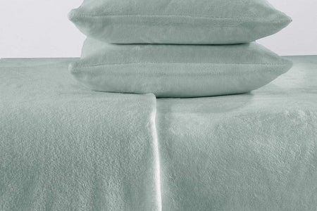 Solid Plush Sheet - Velvet Luxe Collection
