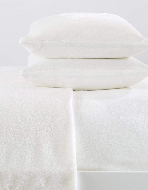 Load image into Gallery viewer, Solid Plush Sheet - Velvet Luxe Collection

