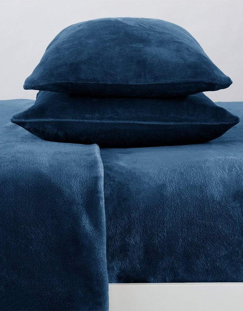 Load image into Gallery viewer, Solid Plush Sheet - Velvet Luxe Collection

