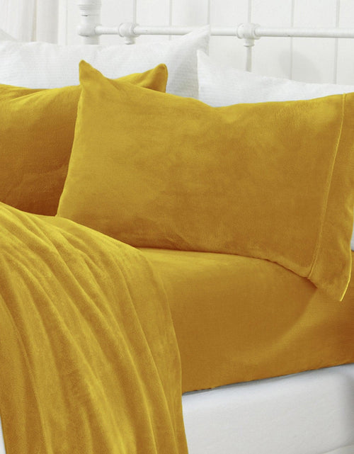 Load image into Gallery viewer, Solid Plush Sheet - Velvet Luxe Collection
