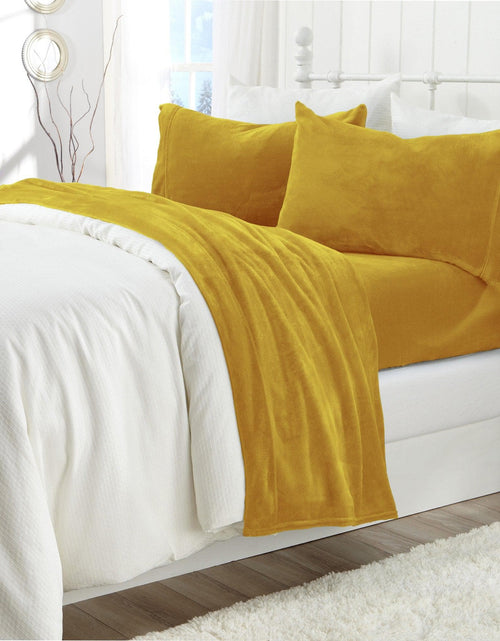 Load image into Gallery viewer, Solid Plush Sheet - Velvet Luxe Collection
