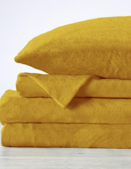 Load image into Gallery viewer, Solid Plush Sheet - Velvet Luxe Collection
