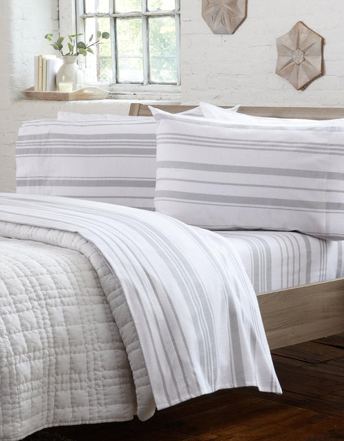 Load image into Gallery viewer, Turkish Cotton Flannel Sheet - Raye Collection
