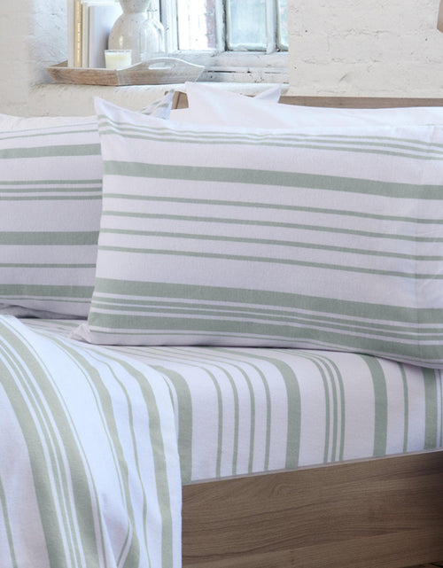 Load image into Gallery viewer, Turkish Cotton Flannel Sheet - Raye Collection

