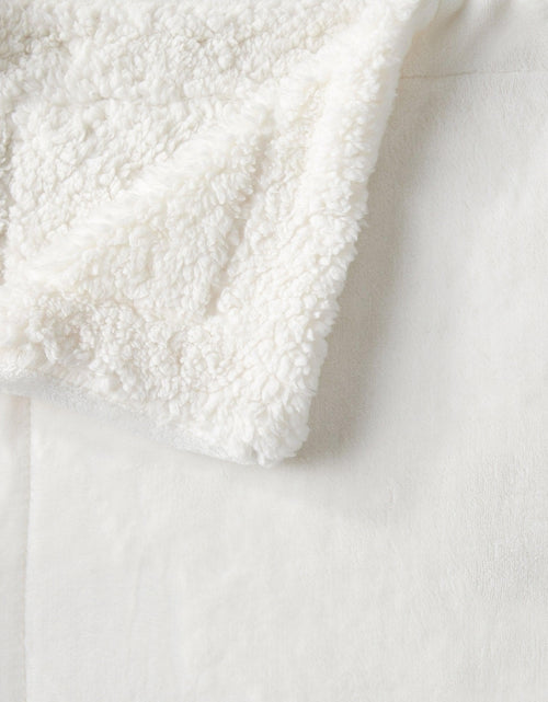 Load image into Gallery viewer, Velvet Plush Sherpa Luxury Bed Blanket - Kinsley Collection
