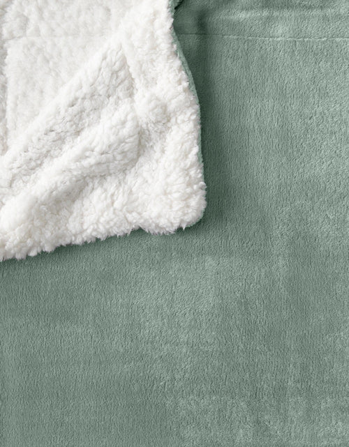Load image into Gallery viewer, Velvet Plush Sherpa Luxury Bed Blanket - Kinsley Collection
