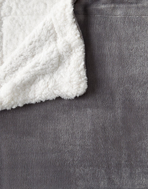 Load image into Gallery viewer, Velvet Plush Sherpa Luxury Bed Blanket - Kinsley Collection

