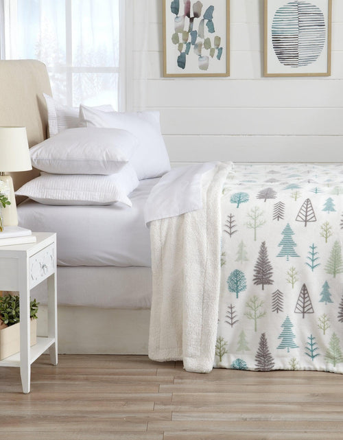 Load image into Gallery viewer, Velvet Plush Sherpa Luxury Bed Blanket - Kinsley Collection
