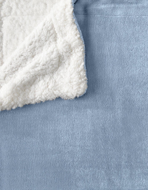 Load image into Gallery viewer, Velvet Plush Sherpa Luxury Bed Blanket - Kinsley Collection
