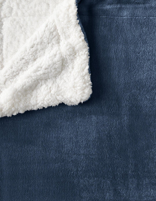 Load image into Gallery viewer, Velvet Plush Sherpa Luxury Bed Blanket - Kinsley Collection
