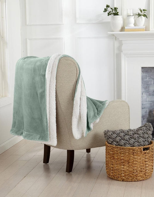 Load image into Gallery viewer, Velvet Plush Sherpa Luxury Bed Blanket - Kinsley Collection
