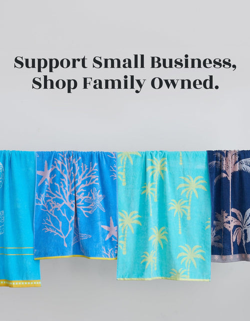Load image into Gallery viewer, 2 Pack 100% Cotton Jacquard Beach Towels - Playa Collection
