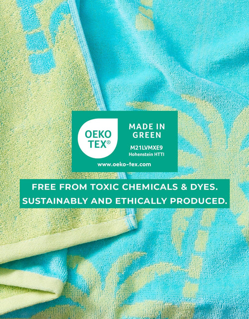 Load image into Gallery viewer, 2 Pack 100% Cotton Jacquard Beach Towels - Playa Collection
