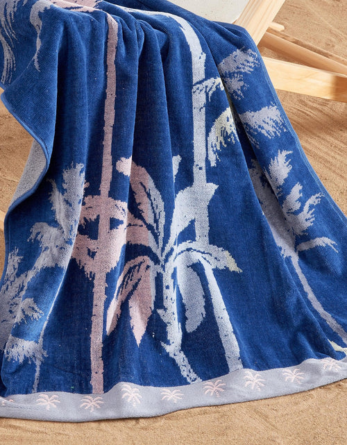Load image into Gallery viewer, 2 Pack 100% Cotton Jacquard Beach Towels - Playa Collection
