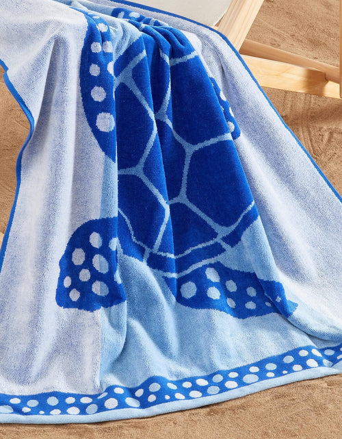 Load image into Gallery viewer, 2 Pack 100% Cotton Jacquard Beach Towels - Playa Collection
