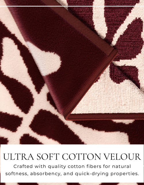 Load image into Gallery viewer, Oversized Retro Printed Beach Towel - St. Barts Collection
