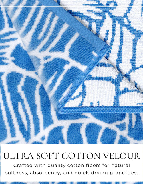 Load image into Gallery viewer, Oversized Retro Printed Beach Towel - St. Barts Collection

