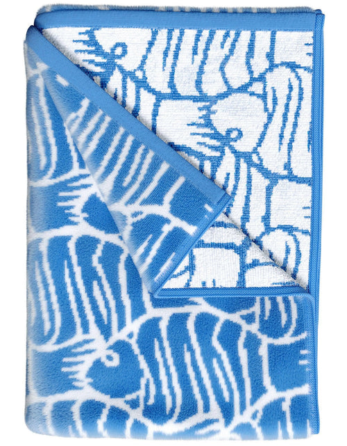 Load image into Gallery viewer, Oversized Retro Printed Beach Towel - St. Barts Collection
