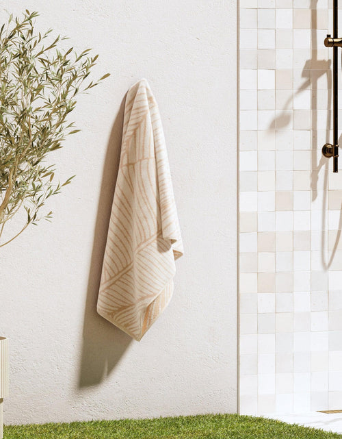 Load image into Gallery viewer, Oversized Retro Printed Beach Towel - St. Barts Collection
