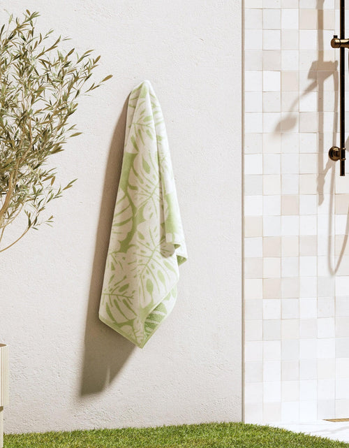 Load image into Gallery viewer, Oversized Retro Printed Beach Towel - St. Barts Collection
