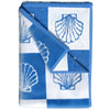 Blue / White Checkered Seashell