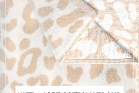 Oversized Retro Printed Beach Towel - St. Barts Collection
