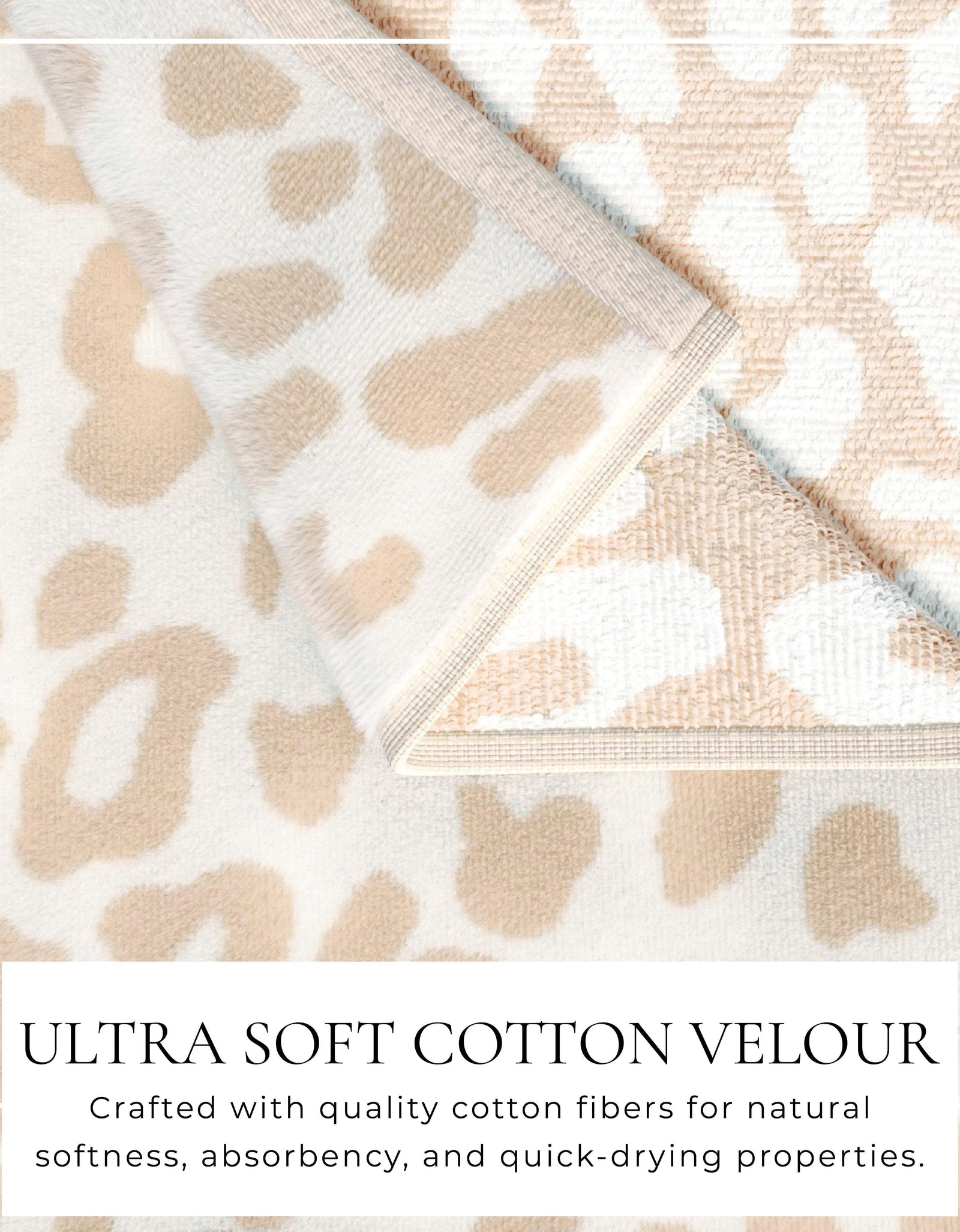Oversized Retro Printed Beach Towel - St. Barts Collection
