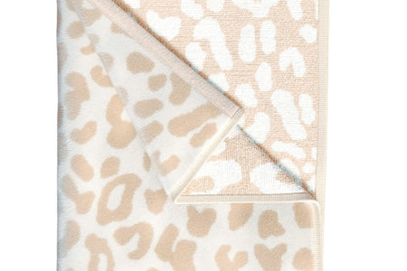 Oversized Retro Printed Beach Towel - St. Barts Collection