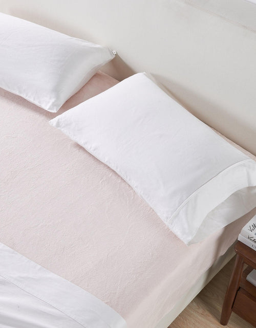 Load image into Gallery viewer, Solid Plush Fitted Sheet - Velvet Luxe Collection
