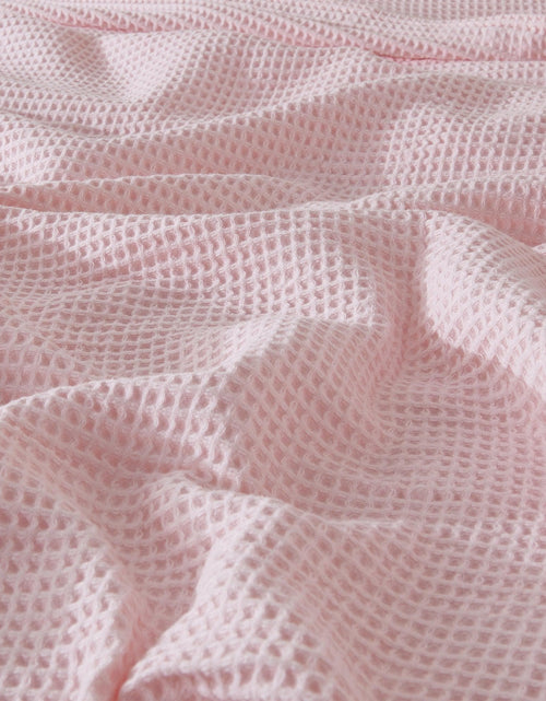 Load image into Gallery viewer, 100% Cotton Waffle Weave Blanket - Mikala Collection
