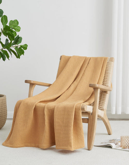 Load image into Gallery viewer, 100% Cotton Waffle Weave Blanket - Mikala Collection
