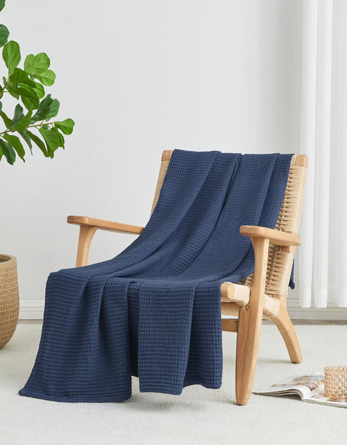Load image into Gallery viewer, 100% Cotton Waffle Weave Blanket - Mikala Collection
