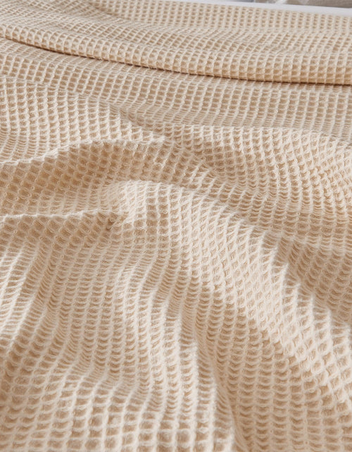 Load image into Gallery viewer, 100% Cotton Waffle Weave Blanket - Mikala Collection
