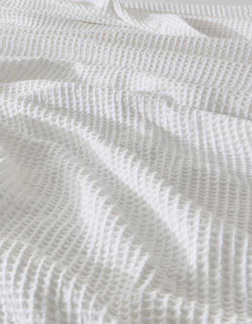 Load image into Gallery viewer, 100% Cotton Waffle Weave Blanket - Mikala Collection
