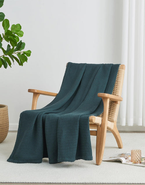 Load image into Gallery viewer, 100% Cotton Waffle Weave Blanket - Mikala Collection
