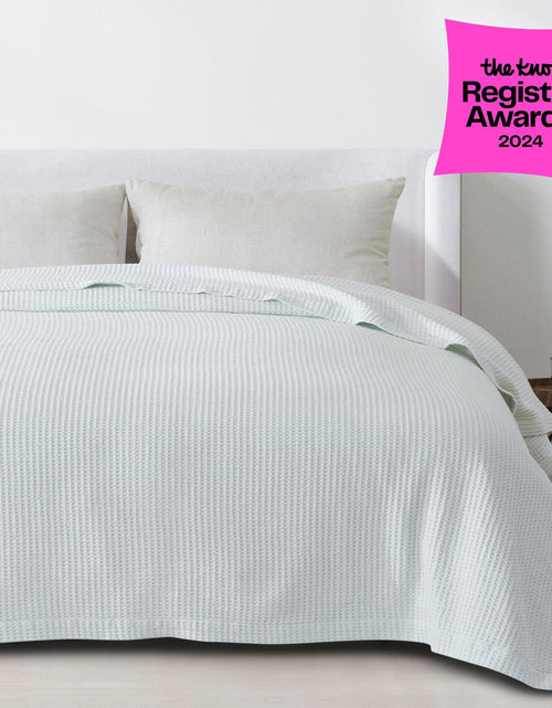 Load image into Gallery viewer, 100% Cotton Waffle Weave Blanket - Mikala Collection
