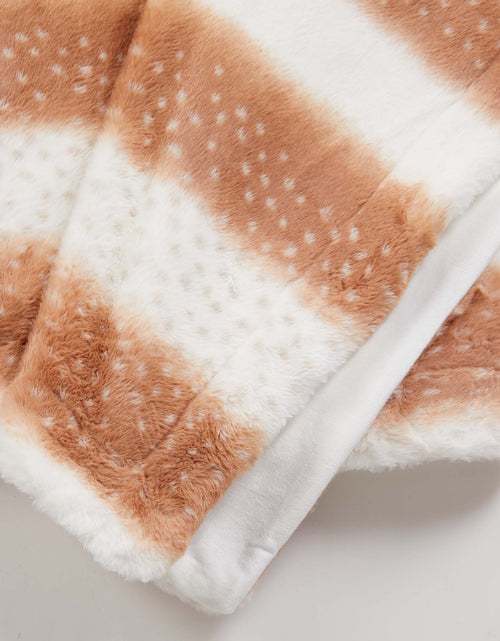 Load image into Gallery viewer, Faux Fur Printed Throw Blanket - Aaliyah Collection
