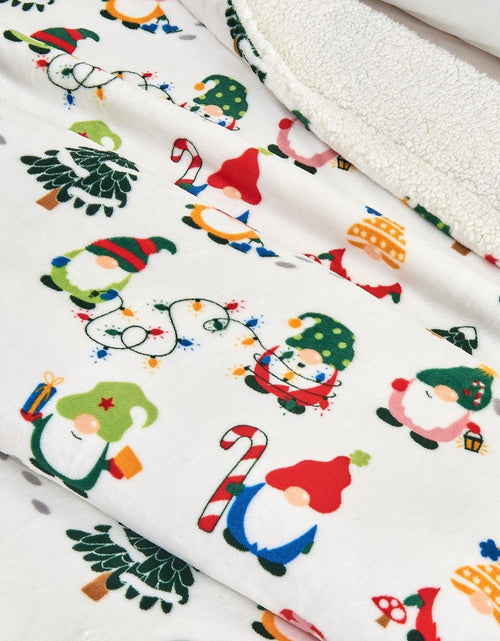 Load image into Gallery viewer, Holiday Sherpa Throw - Esmay Collection
