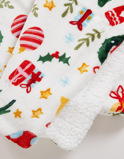 Load image into Gallery viewer, Holiday Sherpa Throw - Esmay Collection
