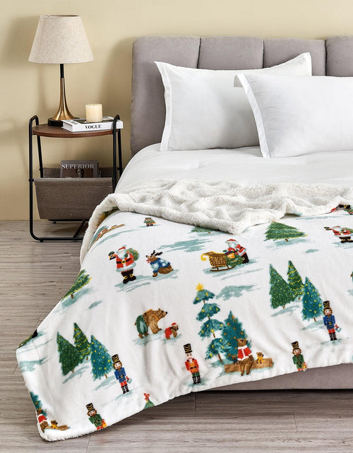 Load image into Gallery viewer, Sherpa Throw Blanket - Eve Collection
