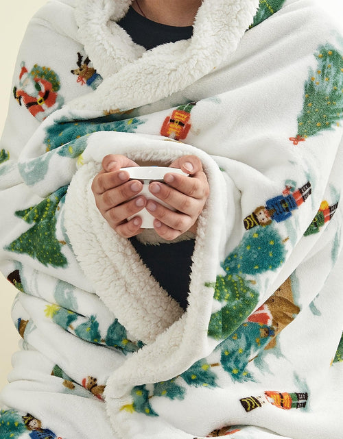 Load image into Gallery viewer, Sherpa Throw Blanket - Eve Collection

