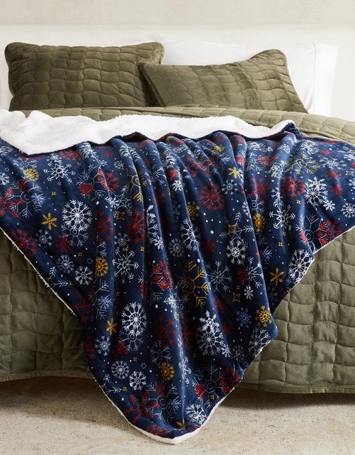 Load image into Gallery viewer, Sherpa Throw Blanket - Eve Collection
