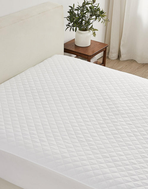 Load image into Gallery viewer, Machine Washable Quilted Mattress Pad - Wyeth Collection
