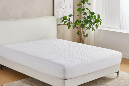 Machine Washable Quilted Mattress Pad - Wyeth Collection