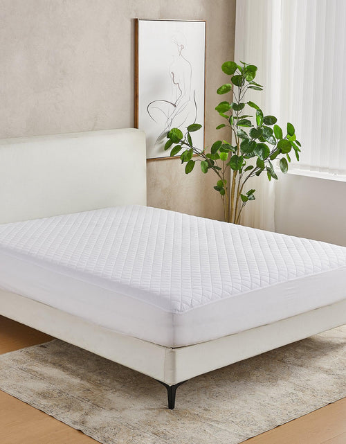 Load image into Gallery viewer, Machine Washable Quilted Mattress Pad - Wyeth Collection
