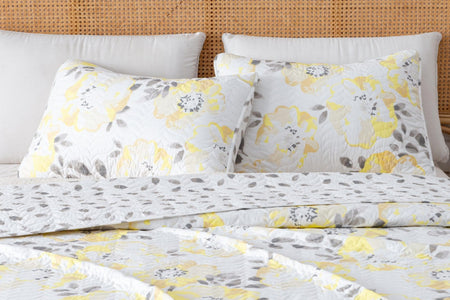 Floral Quilt Set - Helene Collection