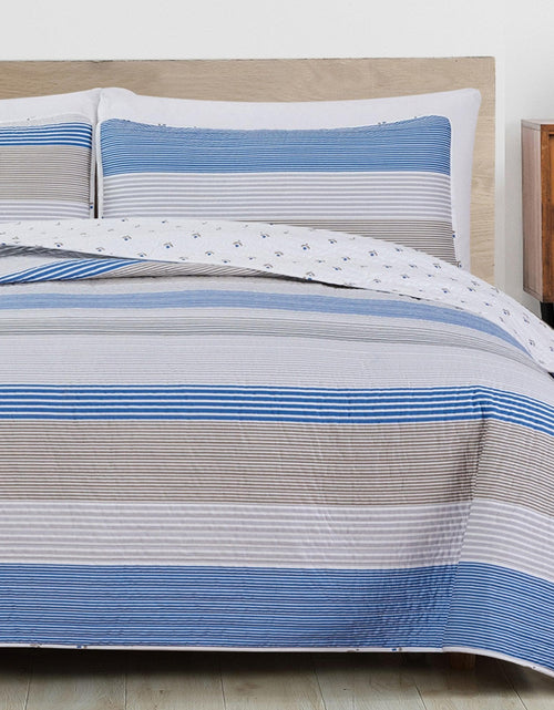 Load image into Gallery viewer, Striped Quilt Set - Bryce Collection
